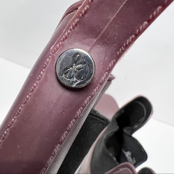 Sam Edelman Tinsley Women’s Rain Boot Burgundy Size 9 - Picture 6 of 13